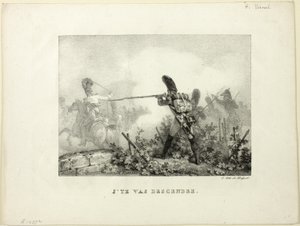 Je te vas descendre de Emile Jean Horace Vernet