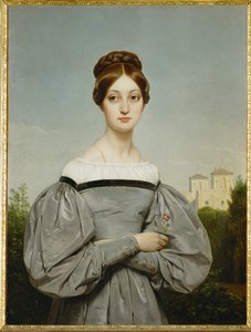 Louise Vernet, hija del artista ... de Horace Vernet