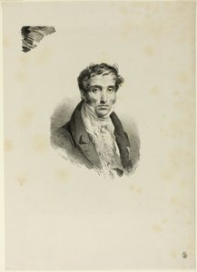 Retrato de Pierre Guérin de Emile Jean Horace Vernet