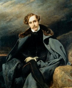 Retrato del príncipe Alexander Ivanovich Baryatinsky 1815-1879, 1837