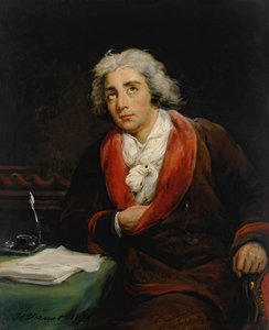 Retrato del poeta André Chénier 1762-1794, 1825