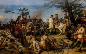 La batalla de Fontenoy de Horace Vernet
