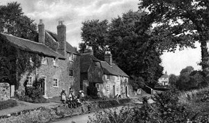 The Swan Inn, Fittleworth, Sussex, c. 1922 de Horace Walter Nicholls