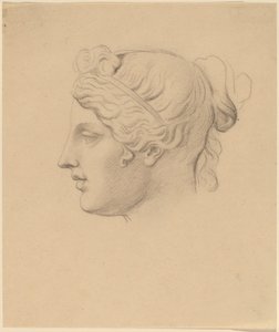 Cabeza Clásica en Perfil de Horatio Greenough