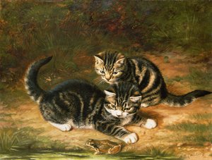 Gatitos de Horatio Henry Couldery