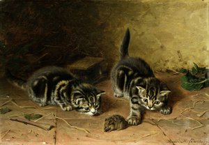 Compañera de juegos reticente de Horatio Henry Couldery