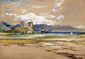 Castillo de Knock, Skye de Horatio McCulloch