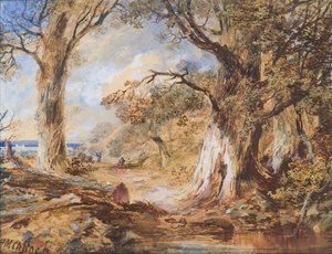 El borde del bosque de Horatio McCulloch
