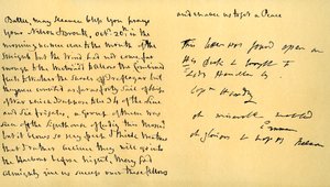 Carta de Lord Horatio Nelson a Lady Emma Hamilton, 19 de octubre de 1805 de Horatio Nelson