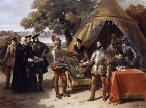 El Asedio de Thionville, 23 de junio de 1558 de Hortense Haudebourt Lescot