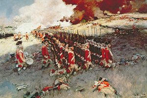 Batalla de Bunker Hill de Howard (after) Pyle