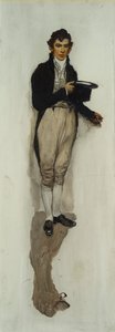 Nuestro joven caballero de la ley, de "The Mysterious Chest" de Howard Pyle, publicado en Harper
