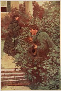 Ella estaba continuamente acosada por espías de Howard Pyle