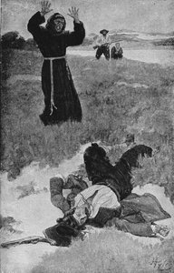 El asesinato de La Salle, ilustración de 