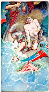 La pesca de Thor y Hymir, de Leyendas populares del mar, Harper