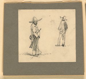 Dos Mexicanos de Pie