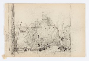 Sin título (Barcos de pesca) de Howard Russell Butler