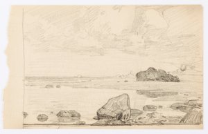 Sin título (orilla del mar) de Howard Russell Butler