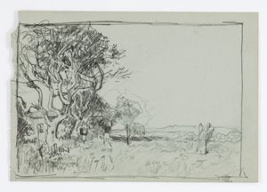 Sin título (Árbol con casa) de Howard Russell Butler