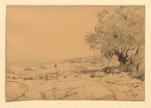 Sin título. Paisaje. de Howard Russell Butler