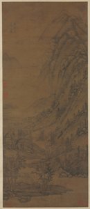 Montañas de Verano después de Dong Yuan [activo alrededor de 937-975 d.C.], 1290-1354 de Huang Gongwang