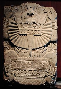 Tlaltecuhtli, período posclásico (900-1521) de Huaxtec