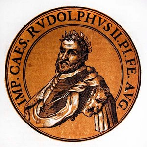 Retrato en medallón de Rodolfo II, Emperador del Sacro Imperio Romano