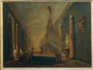 La Grande Galerie en cours de restauration - La Gran Galería en restauración ...
