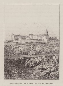 Notre-Dame De Grace Ou De Rochefort (grabado) de Hubert Clerget