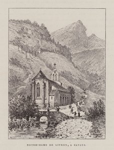 Notre-Dame De Livron, A Caylus (grabado)
