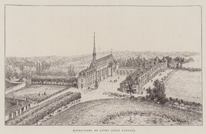 Notre-Dame De Livry, Estado actual (grabado) de Hubert Clerget