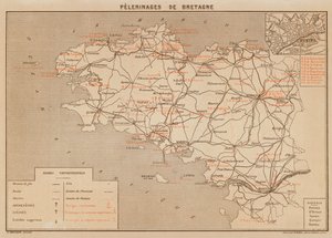 Pelerinages De Bretagne (litografía en color)