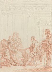 ¡Qué! ¿Sirves a Valois...? de Hubert Francois Gravelot