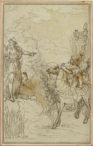 Estudio para "La Pharsale" de Lucain, Canto I