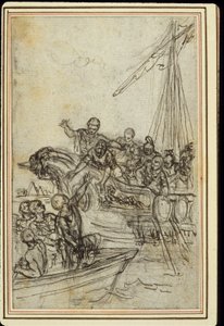 Estudio para "La Pharsale" de Lucain, Canto VIII