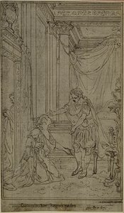 Estudio para "La Pharsale" de Lucain, Canto X
