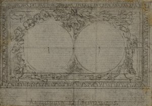 Estudio para Medallones, en Tácito "Tiberio, o Los Seis Primeros Libros de los Anales", Libro III, Vol. 2 de Hubert Francois Gravelot