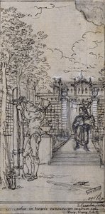 Estudio para la viñeta-frontal de la obra de Poncelet "Principes Generaux pour Servir à l