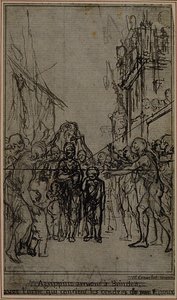 Estudio para una ilustración en Tácito "Tiberio, o Los Seis Primeros Libros de los Anales", Libro III, Vol. 2, 1er Estudio