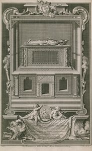 El monumento del Rey Enrique III de Hubert Francois Gravelot