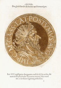 Marcus Cassianus Latinus Postumus de Hubert Goltzius