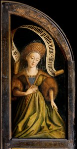 Sibila cumea, del exterior del ala derecha del Retablo de Gante de Hubert & Jan van (1390 1441) Eyck