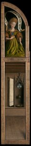Sibila cumea, del exterior del ala derecha del Retablo de Gante de Hubert & Jan van (1390 1441) Eyck