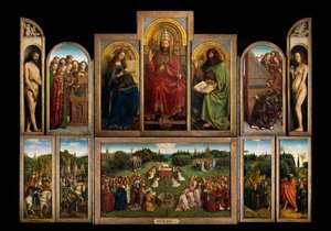 Retablo de Gante de Hubert & Jan van (1390 1441) Eyck