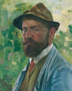 Auto retrato de Hubert Landa
