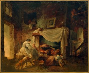 Cocina italiana de Hubert Robert