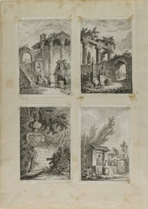 Veladas en Roma de Hubert Robert