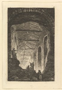 La galería antigua de Hubert Robert