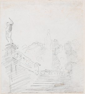 Escalera Monumental de Hubert Robert