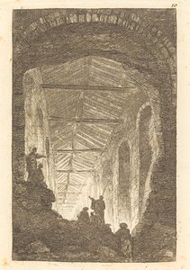 La galería antigua de Hubert Robert